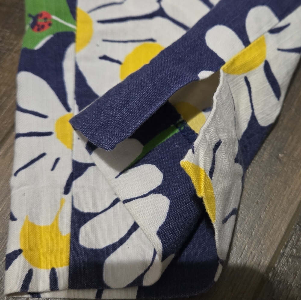 Lilly Pulitzer Navy Floral Daisy Capris - Picture 11 of 13
